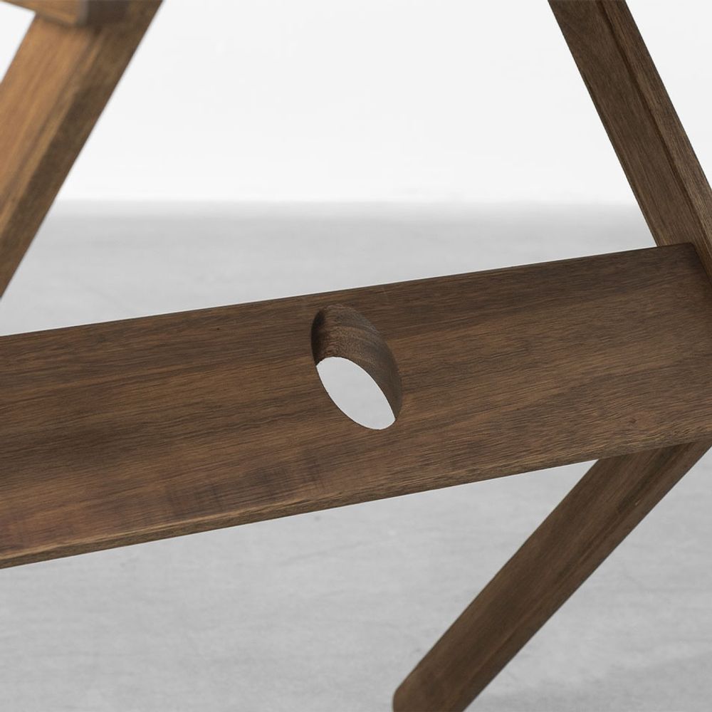 mesa redonda dobravel detalhe